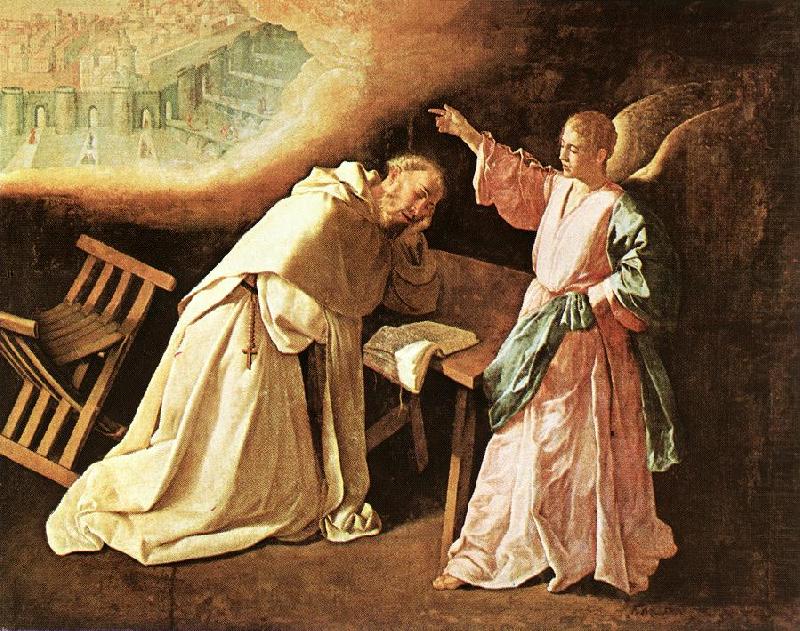 ZURBARAN  Francisco de The Vision of St Peter of Nolasco china oil painting image